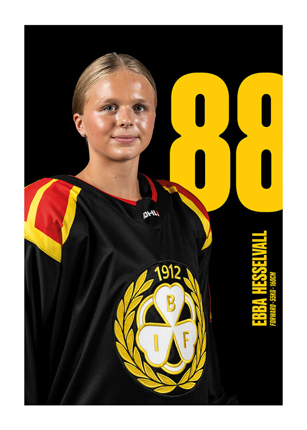 Poster Ebba Hesselvall #88 Brynäs IF 2025/2026