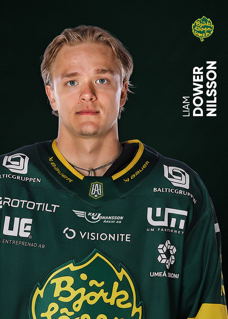 Liam Dower Nilsson #19 Björklöven 2025/2026-12
