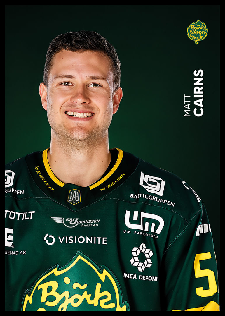 Matt Cairns #57 Björklöven 2025/2026-12