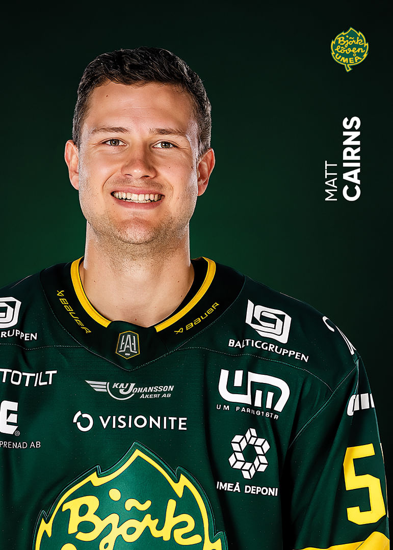 Matt Cairns #57 Björklöven 2025/2026-12