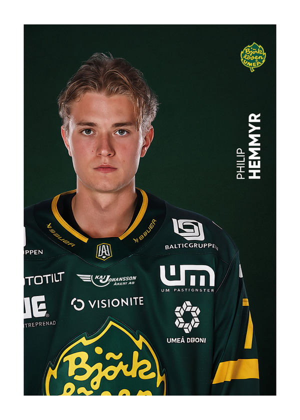 Poster Philip Hemmyr #77 Björklöven 2025/2026