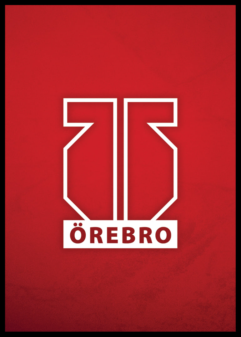 Logo Örebro Röd/Vit-12