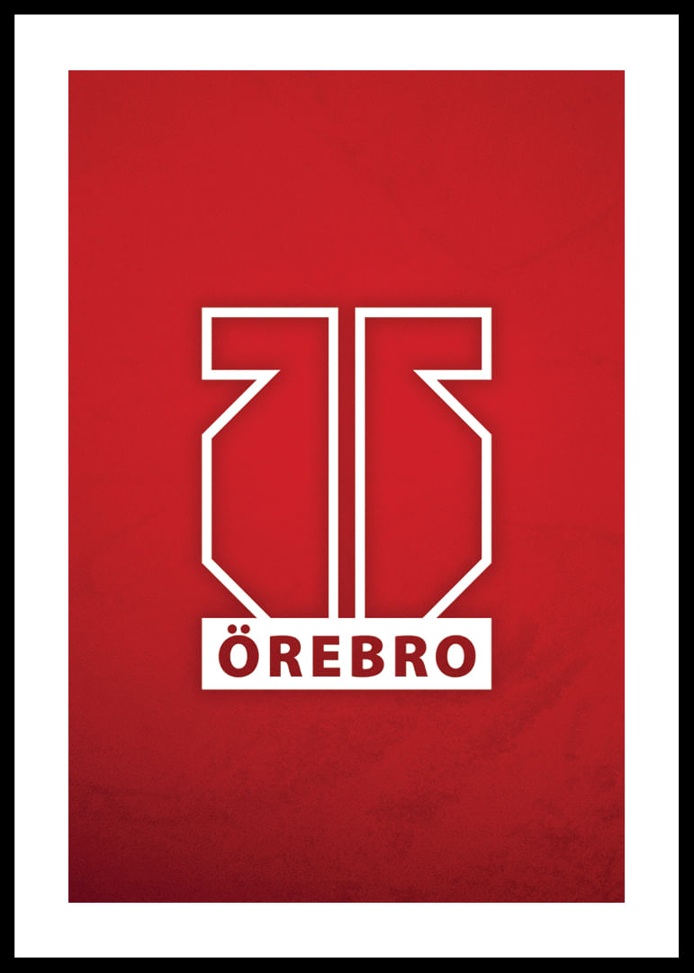 Logo Örebro Röd/Vit-12