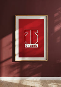 Logo Örebro Röd/Vit-4