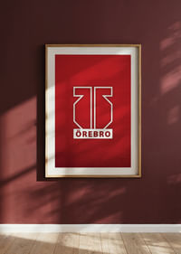 Logo Örebro Röd/Vit-4