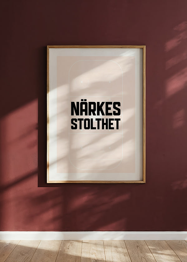 Poster Närkes Stolthet Örebro No2 crossfade