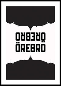 Örebro Slott Svart No1-0