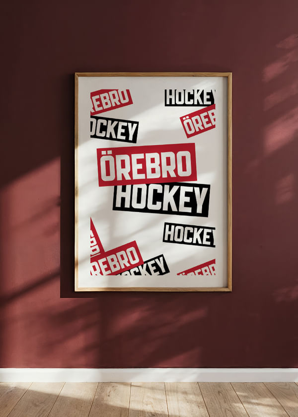 Poster Örebro Hockey No1 crossfade