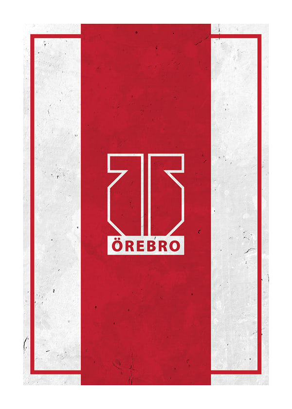 Poster Marble Logo Örebro