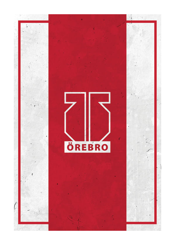 Poster Marble Logo Örebro