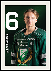 Albert Wikman #6 Färjestad BK 2025/2026-2