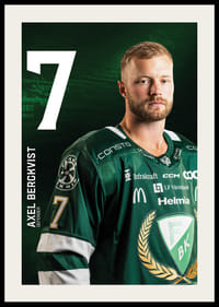 Axel Bergkvist #7 Färjestad BK 2025/2026-2
