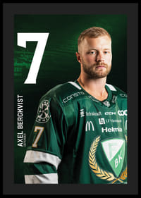 Axel Bergkvist #7 Färjestad BK 2025/2026-4