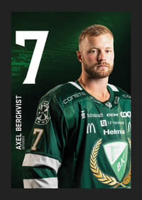 Axel Bergkvist #7 Färjestad BK 2025/2026-5