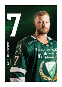 Axel Bergkvist #7 Färjestad BK 2025/2026-1