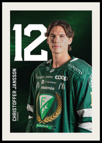 Christoffer Jansson #12 Färjestad BK 2025/2026-2