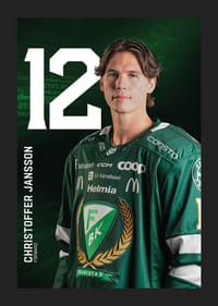 Christoffer Jansson #12 Färjestad BK 2025/2026-5