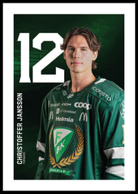 Christoffer Jansson #12 Färjestad BK 2025/2026-0