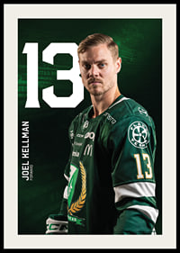 Joel Kellman #13 Färjestad BK 2025/2026-2