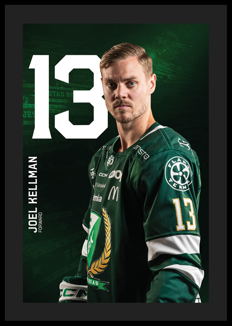 Joel Kellman #13 Färjestad BK 2025/2026-12