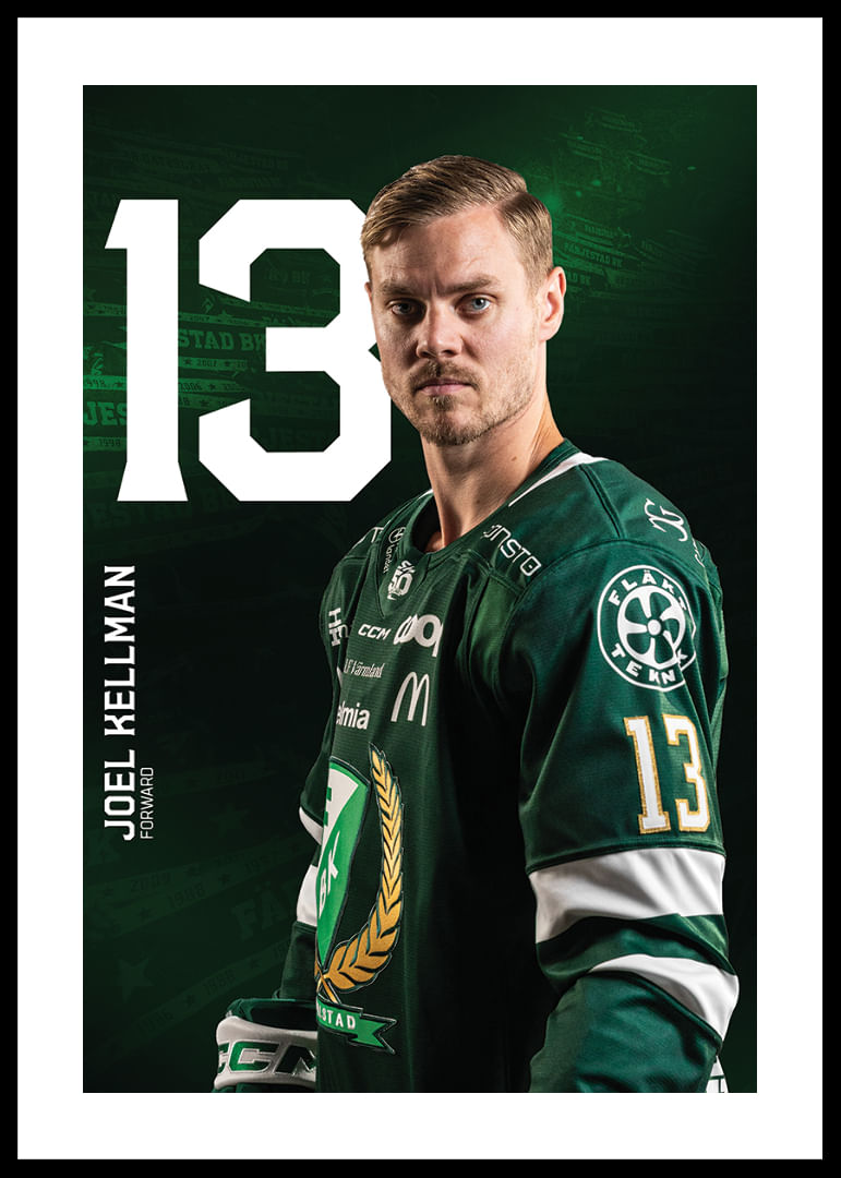 Joel Kellman #13 Färjestad BK 2025/2026-12