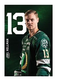 Joel Kellman #13 Färjestad BK 2025/2026-1