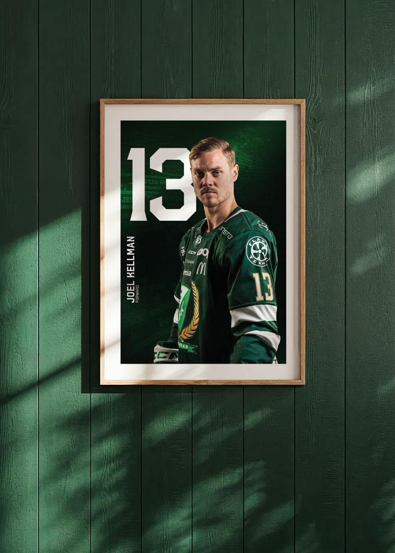 Joel Kellman #13 Färjestad BK 2025/2026-12