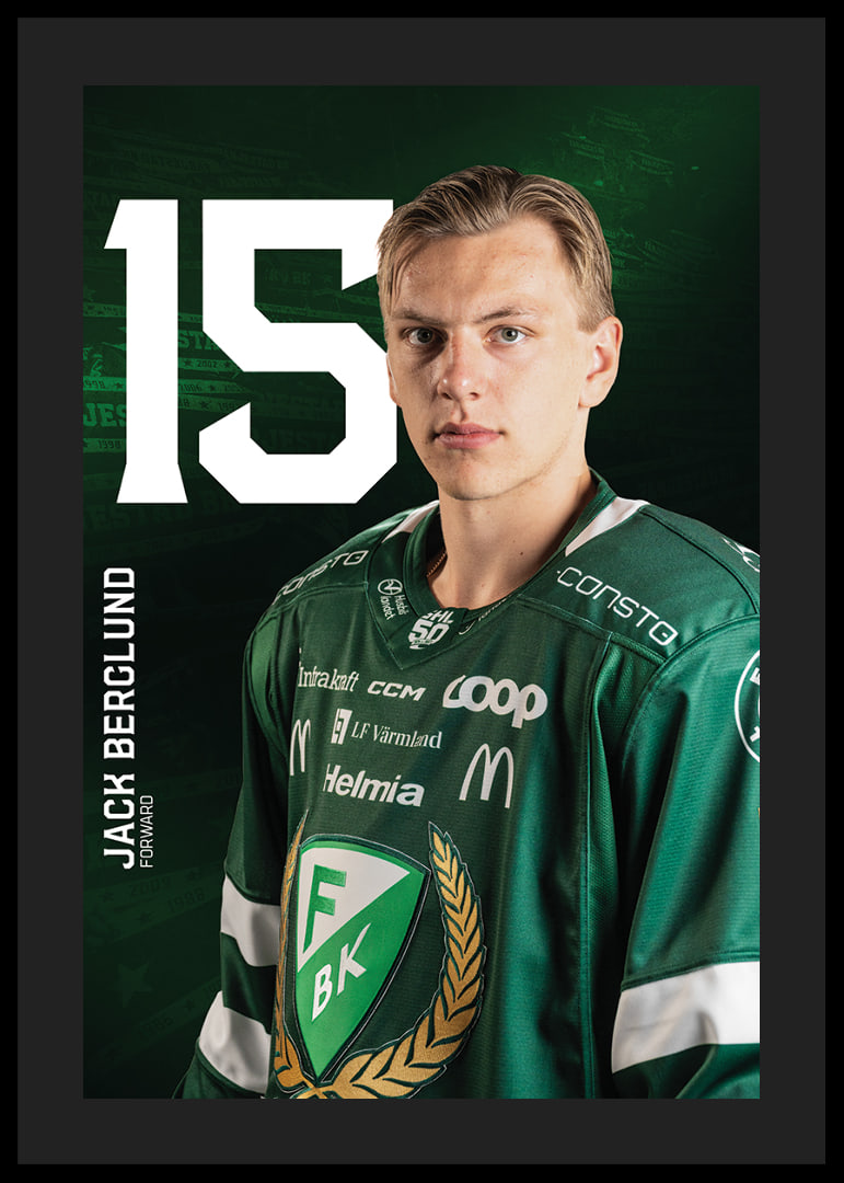 Jack Berglund #15 Färjestad BK 2025/2026-12