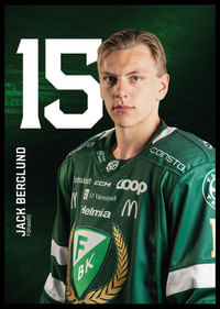 Jack Berglund #15 Färjestad BK 2025/2026-2