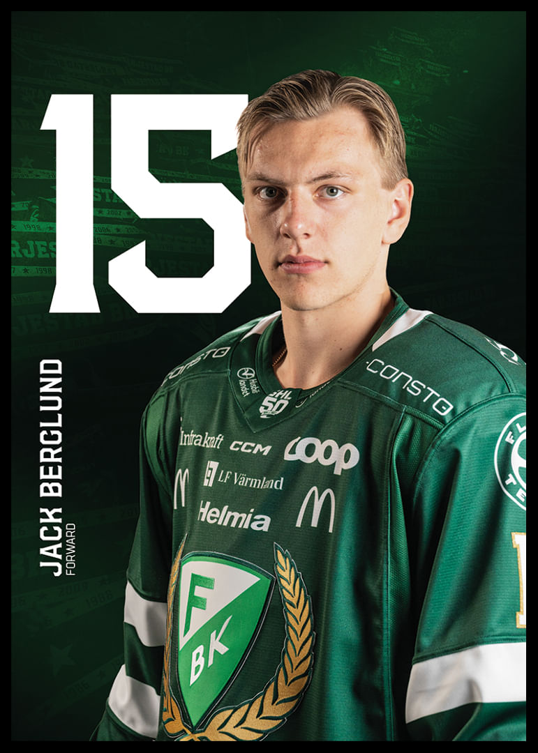 Jack Berglund #15 Färjestad BK 2025/2026-12