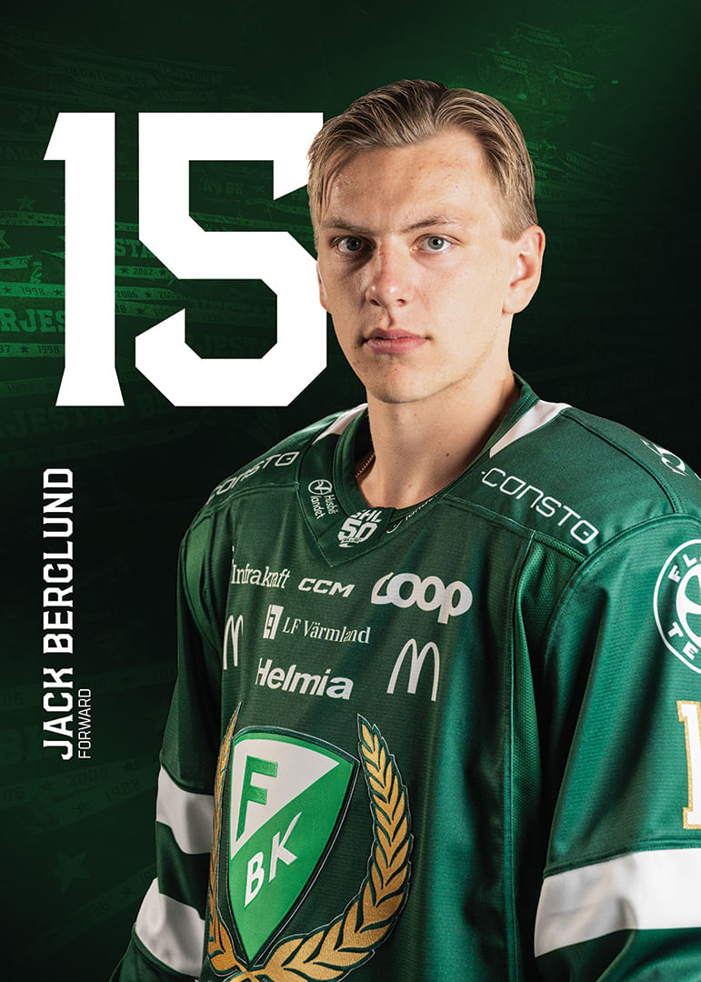 Jack Berglund #15 Färjestad BK 2025/2026-12