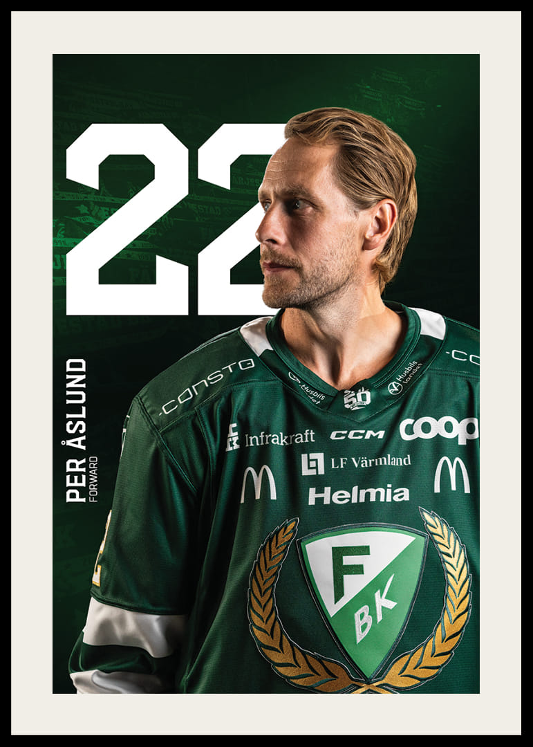 Per Åslund #22 Färjestad BK 2025/2026-12
