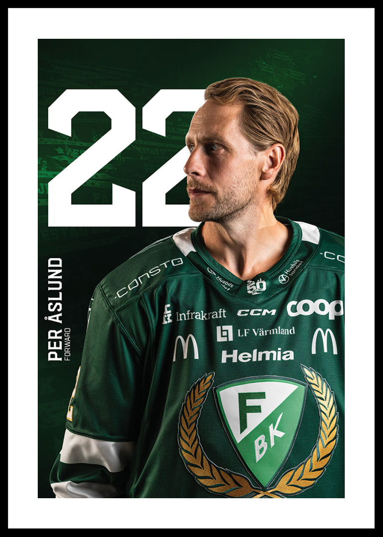 Per Åslund #22 Färjestad BK 2025/2026-12