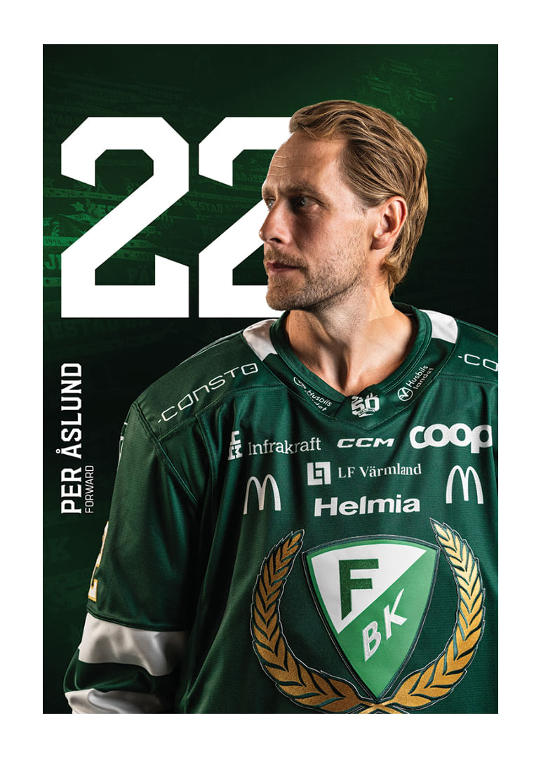 Per Åslund #22 Färjestad BK 2025/2026-12