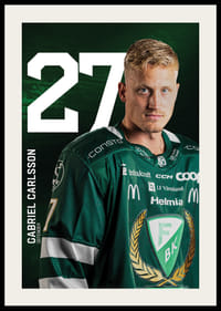Gabriel Carlsson #27 Färjestad BK 2025/2026-2