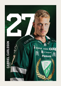 Gabriel Carlsson #27 Färjestad BK 2025/2026-3