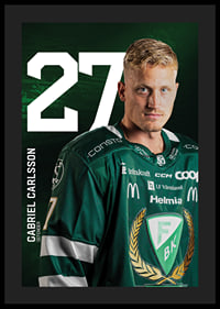 Gabriel Carlsson #27 Färjestad BK 2025/2026-4