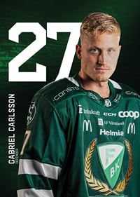 Gabriel Carlsson #27 Färjestad BK 2025/2026-7