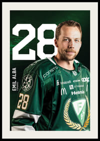Emil Alba #28 Färjestad BK 2025/2026-2