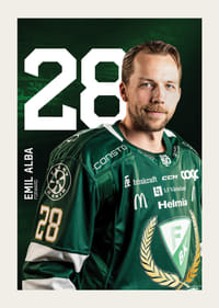 Emil Alba #28 Färjestad BK 2025/2026-3