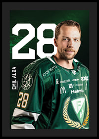 Emil Alba #28 Färjestad BK 2025/2026-4
