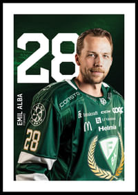 Emil Alba #28 Färjestad BK 2025/2026-0