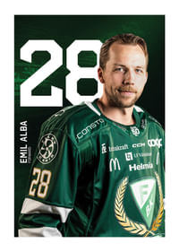 Emil Alba #28 Färjestad BK 2025/2026-1