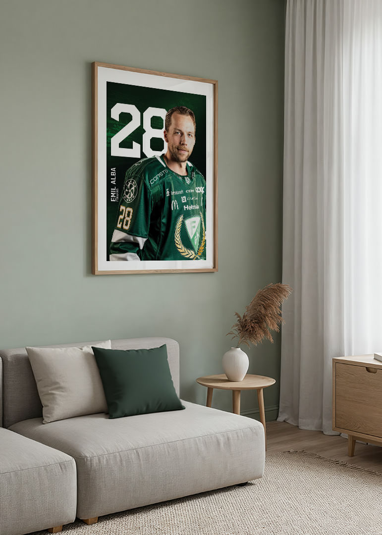 Emil Alba #28 Färjestad BK 2025/2026-12
