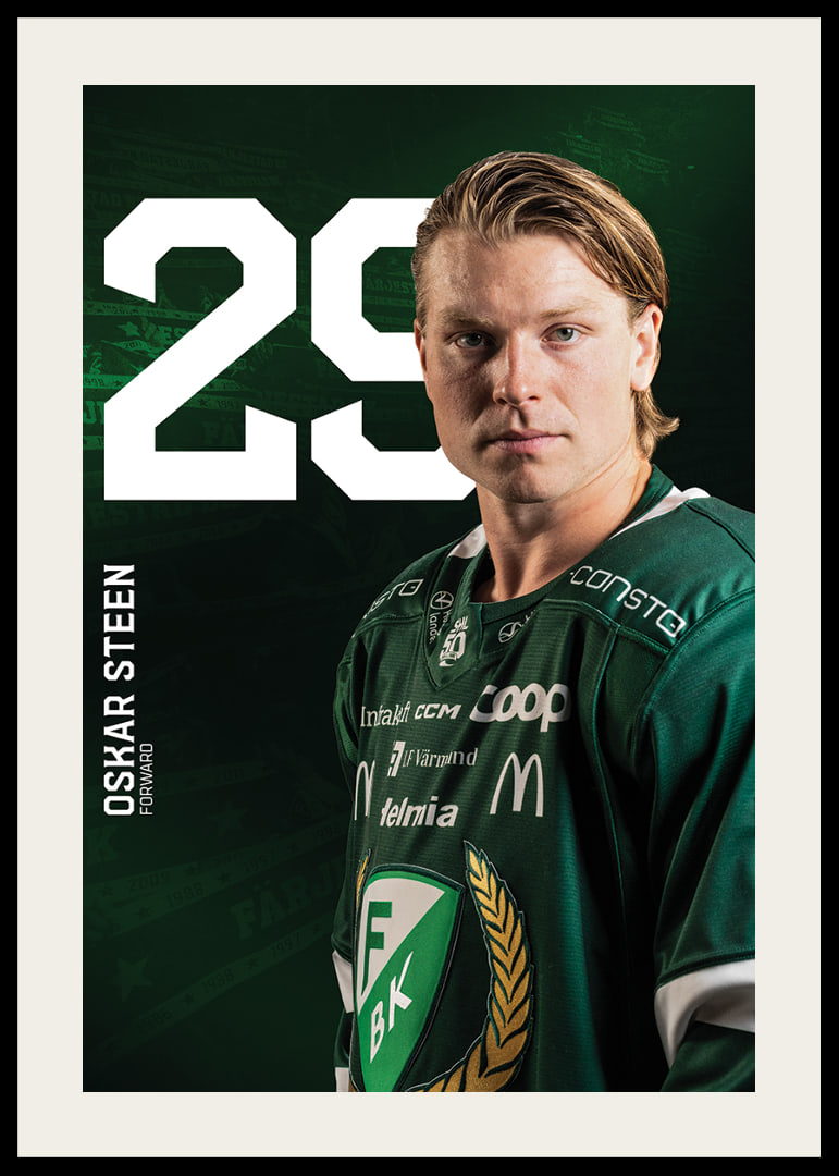 Oskar Steen #29 Färjestad BK 2025/2026-12