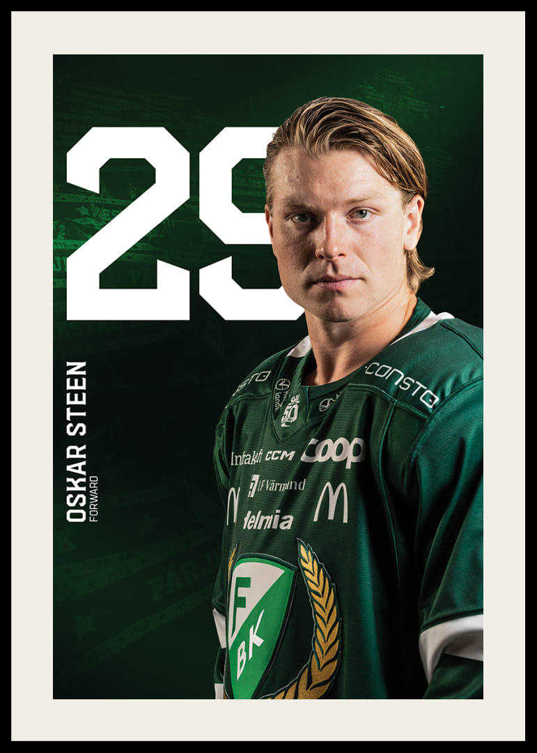 Oskar Steen #29 Färjestad BK 2025/2026-12