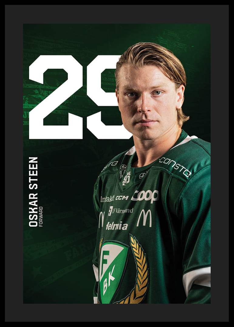 Oskar Steen #29 Färjestad BK 2025/2026-12