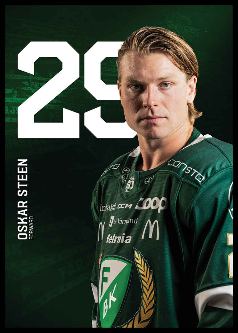 Oskar Steen #29 Färjestad BK 2025/2026-12