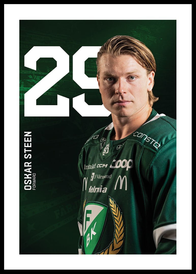 Oskar Steen #29 Färjestad BK 2025/2026-12