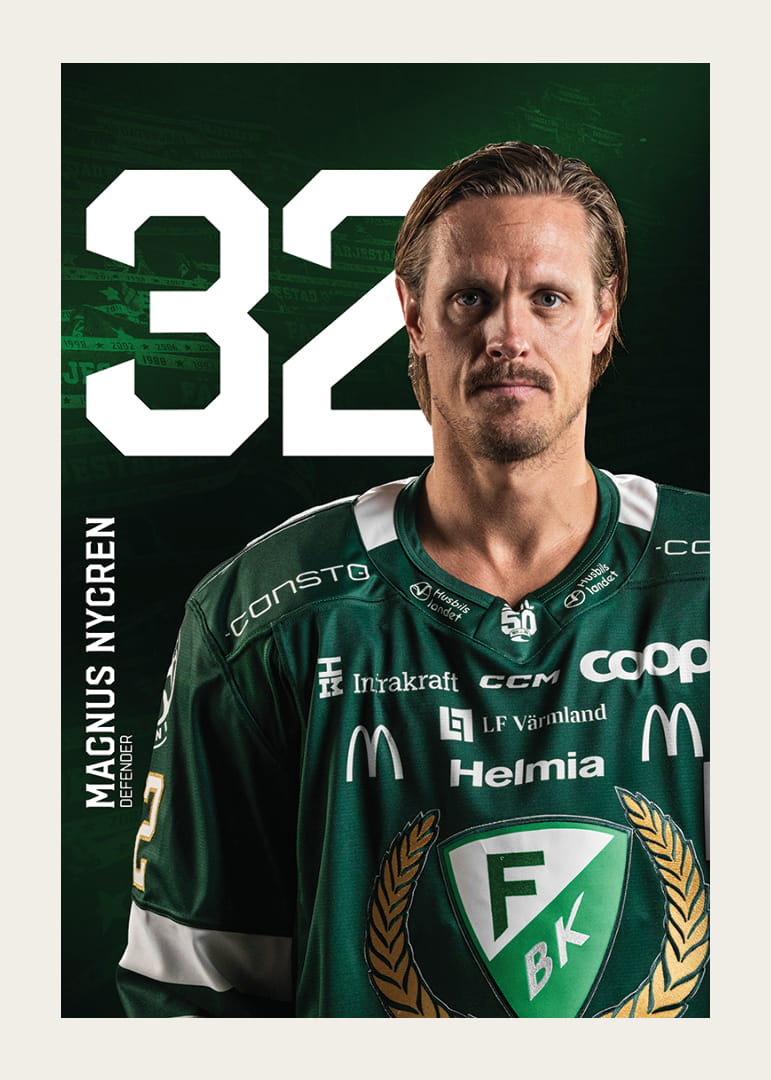Magnus Nygren #32 Färjestad BK 2025/2026-12